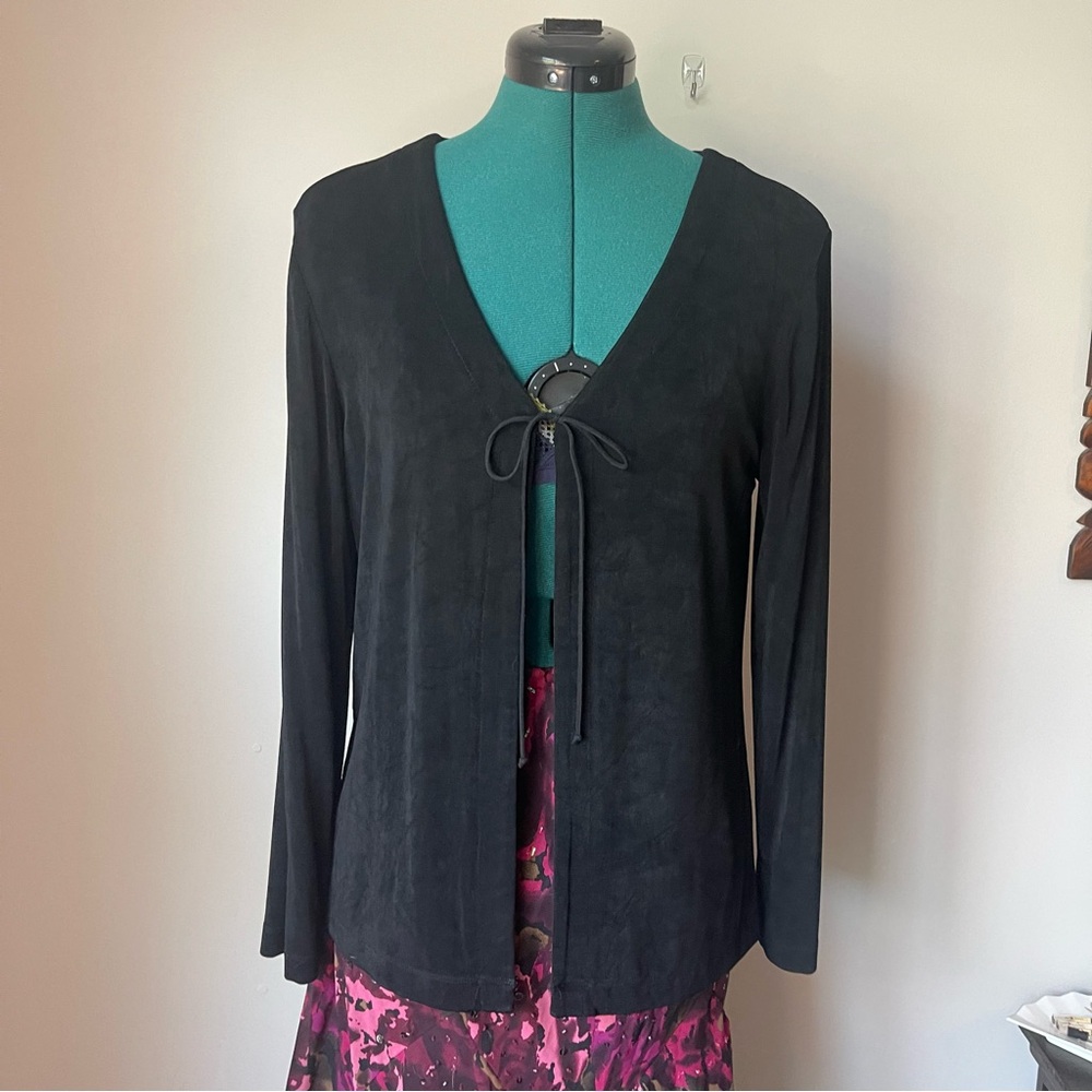 French Laundry Bow Cardigan S